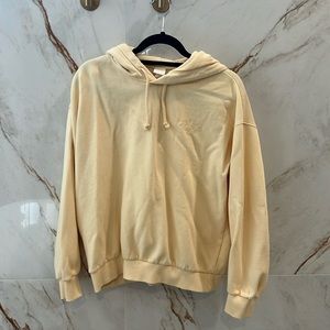 Embroidered Yellow Sweatshirt